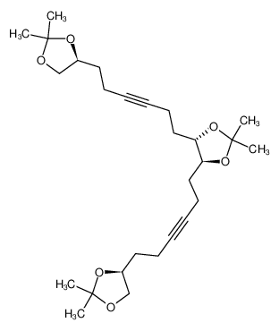 (all-S)-1,2-9,10-17,18-tris-O-isopropylideneoctadecane-5,13-diyne-1,2,9,10,17,18-hexaol CAS:195731-30-7 manufacturer & supplier