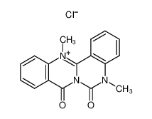 6,8-Dioxo-5,13-dimethyl-5,6-dihydro-8H-chinazolino(4.3-b)chinazolinium-(13)-chlorid CAS:19577-77-6 manufacturer & supplier