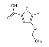 4-ethoxy-5-iodo-pyrrole-2-carboxylic acid CAS:19580-76-8 manufacturer & supplier