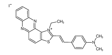 2-(4-dimethylamino-styryl)-1-ethyl-thiazolo[4,5-a]phenazinium; iodide CAS:19580-82-6 manufacturer & supplier