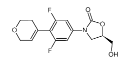 5(R)-hydroxymethyl-3-(3,5-difluoro-4-(3,6-dihydro-(2H)-pyran-4-yl)phenyl)oxazolidin-2-one CAS:195817-67-5 manufacturer & supplier