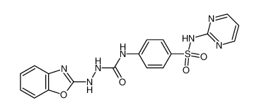 2-(benzo[d]oxazol-2-yl)-N-(4-(N-(pyrimidin-2-yl)sulfamoyl)phenyl)hydrazine-1-carboxamide CAS:195820-18-9 manufacturer & supplier