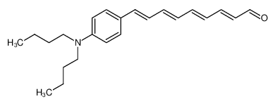 (E,E,E,E)-9-[4-(dibutylamino)phenyl]nona-2,4,6,8-tetraenal CAS:195823-58-6 manufacturer & supplier