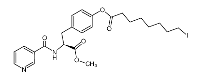 8-Iodo-octanoic acid 4-{(S)-2-methoxycarbonyl-2-[(pyridine-3-carbonyl)-amino]-ethyl}-phenyl ester CAS:195872-43-6 manufacturer & supplier