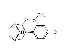 (1R,2R,3S,5S)-3-(4-chlorophenyl)-2-(methoxymethyl)-8-azabicyclo[3.2.1]octane CAS:195875-80-0 manufacturer & supplier