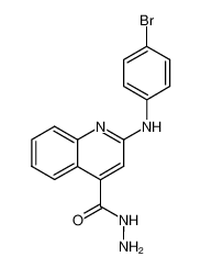 2-(4-Bromo-phenylamino)-quinoline-4-carboxylic acid hydrazide CAS:195876-36-9 manufacturer & supplier