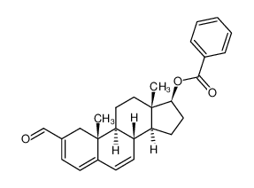 17β-Benzoyloxy-Δ2.4.6-andrsotatrien-2-carbaldehyd CAS:19588-36-4 manufacturer & supplier