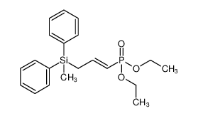 diethyl (E)-(3-(methyldiphenylsilyl)prop-1-en-1-yl)phosphonate CAS:195887-04-8 manufacturer & supplier