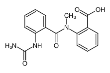 N-Methyl-N-(2-ureido-benzoyl)-anthranilsaeure CAS:19589-37-8 manufacturer & supplier