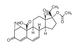 17-Acetoxy-3,20-dioxo-1α,2α-methylen-Δ4,6-pregnadiensaeure-(19) CAS:19592-31-5 manufacturer & supplier