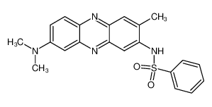 N-(8-dimethylamino-3-methyl-phenazin-2-yl)-benzenesulfonamide CAS:19593-79-4 manufacturer & supplier