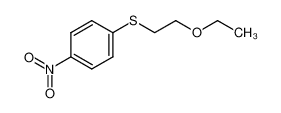 p-Nitrophenyl-2-ethoxyethylsulfid CAS:19594-20-8 manufacturer & supplier