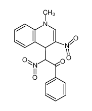 2-(1-methyl-3-nitro-1,4-dihydro-quinolin-4-yl)-2-nitro-1-phenyl-ethanone CAS:19596-40-8 manufacturer & supplier