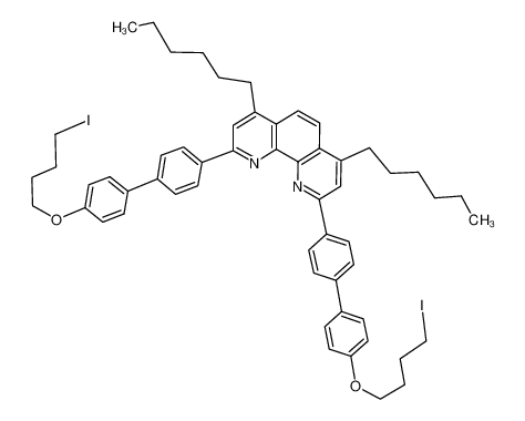 4,7-dihexyl-2,9-bis(4'-(4-iodobutoxy)-[1,1'-biphenyl]-4-yl)-1,10-phenanthroline CAS:195963-08-7 manufacturer & supplier