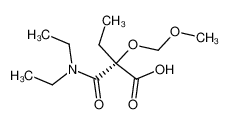 2-(diethylcarbamoyl)-2-(methoxymethoxy)butanoic acid CAS:195963-80-5 manufacturer & supplier