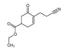 4-(2-Cyano-ethyl)-5-oxo-cyclohex-3-enecarboxylic acid ethyl ester CAS:195964-70-6 manufacturer & supplier