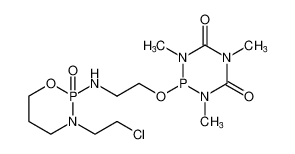 2-(2-((3-(2-chloroethyl)-2-oxido-1,3,2-oxazaphosphinan-2-yl)amino)ethoxy)-1,3,5-trimethyl-1,3,5,2-triazaphosphinane-4,6-dione CAS:195966-78-0 manufacturer & supplier