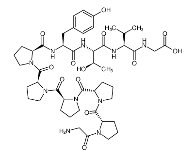 Glycine,glycyl-L-prolyl-L-prolyl-L-prolyl-L-prolyl-L-prolyl-L-tyrosyl-L-threonyl-L-valyl- CAS:195972-05-5 manufacturer & supplier