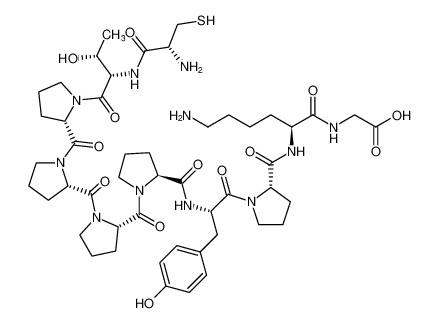 Glycine,L-cysteinyl-L-threonyl-L-prolyl-L-prolyl-L-prolyl-L-prolyl-L-tyrosyl-L-prolyl-L-lysyl- CAS:195972-51-1 manufacturer & supplier