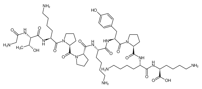 glycyl-L-threonyl-L-lysyl-L-prolyl-L-prolyl-L-lysyl-L-tyrosyl-L-prolyl-L-lysyl-L-lysine CAS:195973-17-2 manufacturer & supplier