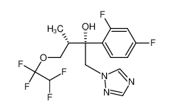 (-) (2R,3S)-2-(2,4-difluorophenyl)-4-(1,1,2,2-tetrafluoroethoxy)-3-methyl-1-(1H-1,2,4-triazol-1-yl)-2-butanol CAS:195975-82-7 manufacturer & supplier