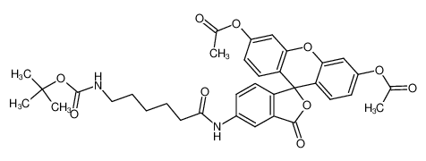 5-((6-N-Boc-aminohexanoyl)amino)fluorescein diacetate CAS:195977-51-6 manufacturer & supplier