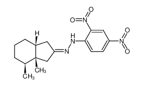 (4S)-all-cis-3a.4-Dimethyl-perhydro-inden-2-on-2.4-dinitro-phenylhydrazon CAS:19598-42-6 manufacturer & supplier