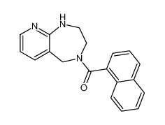 naphthalen-1-yl(1,2,3,5-tetrahydro-4H-pyrido[2,3-e][1,4]diazepin-4-yl)methanone CAS:195983-89-2 manufacturer & supplier