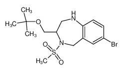 7-bromo-3-[(1,1-dimethylethoxy)methyl]-4-methylsulfonyl-1,2,3,4-tetrahydro-5H-1,4-benzodiazepine CAS:195985-59-2 manufacturer & supplier