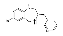 (R)-7-bromo-3-(pyridin-3-ylmethyl)-2,3,4,5-tetrahydro-1H-benzo[e][1,4]diazepine CAS:195985-85-4 manufacturer & supplier