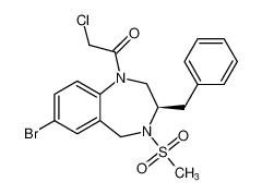 (R)-1-(3-benzyl-7-bromo-4-(methylsulfonyl)-2,3,4,5-tetrahydro-1H-benzo[e][1,4]diazepin-1-yl)-2-chloroethan-1-one CAS:195985-90-1 manufacturer & supplier