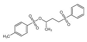 (S)-4-(phenylsulfonyl)butan-2-yl 4-methylbenzenesulfonate CAS:195988-83-1 manufacturer & supplier