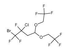 1-bromo-2-chloro-1,1,2-trifluoro-4,4-bis-(2,2,2-trifluoro-ethoxy)-butane CAS:1960-82-3 manufacturer & supplier