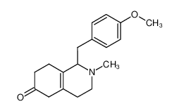 1-(4-methoxy-benzyl)-2-methyl-1,3,4,5,7,8-hexahydro-2H-isoquinolin-6-one CAS:19605-96-0 manufacturer & supplier