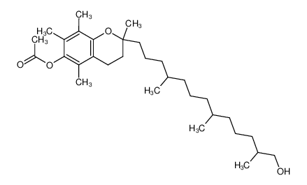 13-(6-acetoxy-2,5,7,8-tetramethyl-chroman-2-yl)-2,6,10-trimethyl-tridecan-1-ol CAS:19607-60-4 manufacturer & supplier