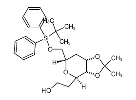 2-[(3aR,4R,6S,7aS)-6-(tert-Butyl-diphenyl-silanyloxymethyl)-2,2-dimethyl-tetrahydro-[1,3]dioxolo[4,5-c]pyran-4-yl]-ethanol CAS:196080-37-2 manufacturer & supplier