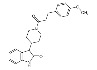 3-(1-(3-(4-methoxyphenyl)propanoyl)piperidin-4-yl)indolin-2-one CAS:196085-04-8 manufacturer & supplier