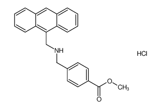 methyl 4-(((anthracen-9-ylmethyl)amino)methyl)benzoate hydrochloride CAS:196085-73-1 manufacturer & supplier