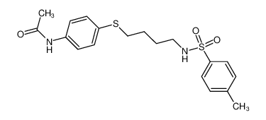 4-Methyl-N-[4-[4-(acetamido)phenylthio]butyl]benzenesulfonamide CAS:196089-54-0 manufacturer & supplier