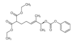 2-((E)-(S)-4-Methyl-5-phenoxycarbonyloxy-hex-3-enyl)-malonic acid diethyl ester CAS:196092-03-2 manufacturer & supplier