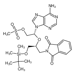 3'-deoxy-2'-O-mesyl-5'-O-TBDMS-3'-phthalimido-2',3'-secoadenosine CAS:196093-94-4 manufacturer & supplier