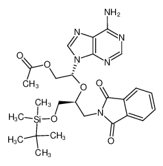 2'-O-acetyl-3'-deoxy-5'-O-TBDMS-3'-phthalimido-2',3'-secoadenosine CAS:196093-95-5 manufacturer & supplier