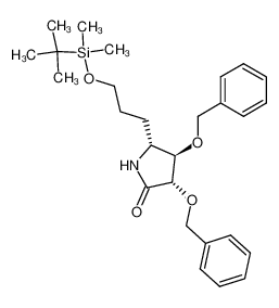 (3S,4R,5R)-3,4-Bis-benzyloxy-5-[3-(tert-butyl-dimethyl-silanyloxy)-propyl]-pyrrolidin-2-one CAS:196094-18-5 manufacturer & supplier