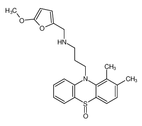 10-(3-(((5-methoxyfuran-2-yl)methyl)amino)propyl)-1,2-dimethyl-10H-phenothiazine 5-oxide CAS:196094-99-2 manufacturer & supplier