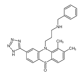 10-(3-(benzylamino)propyl)-1,2-dimethyl-8-(1H-tetrazol-5-yl)-10H-phenothiazine 5-oxide CAS:196095-39-3 manufacturer & supplier