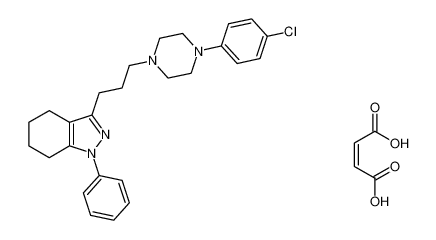 1H-Indazole,3-[3-[4-(4-chlorophenyl)-1-piperazinyl]propyl]-4,5,6,7-tetrahydro-1-phenyl-, (2Z)-2-butenedioate (1:1) CAS:196100-42-2 manufacturer & supplier