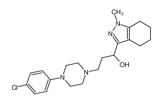 3-(1-hydroxy-3-(4-(4-chlorophenyl)piperazin-1-yl)propyl)-4,5,6,7-tetrahydro-1-methyl-1H-indazole CAS:196101-90-3 manufacturer & supplier