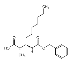 (2S,3R)-3-Benzyloxycarbonylamino-2-methyl-decanoic acid CAS:196102-84-8 manufacturer & supplier