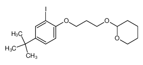 1-[4-(tert-butyl)-2-iodophenoxy]-3-(tetrahydro-2H-2-pyranyloxy)propane CAS:196106-19-1 manufacturer & supplier