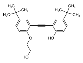 2-(4-(tert-butyl)-2-{2-[5-(tert-butyl)-2-hydroxyphenyl]-1-ethynyl}phenoxy)-1-ethanol CAS:196106-25-9 manufacturer & supplier